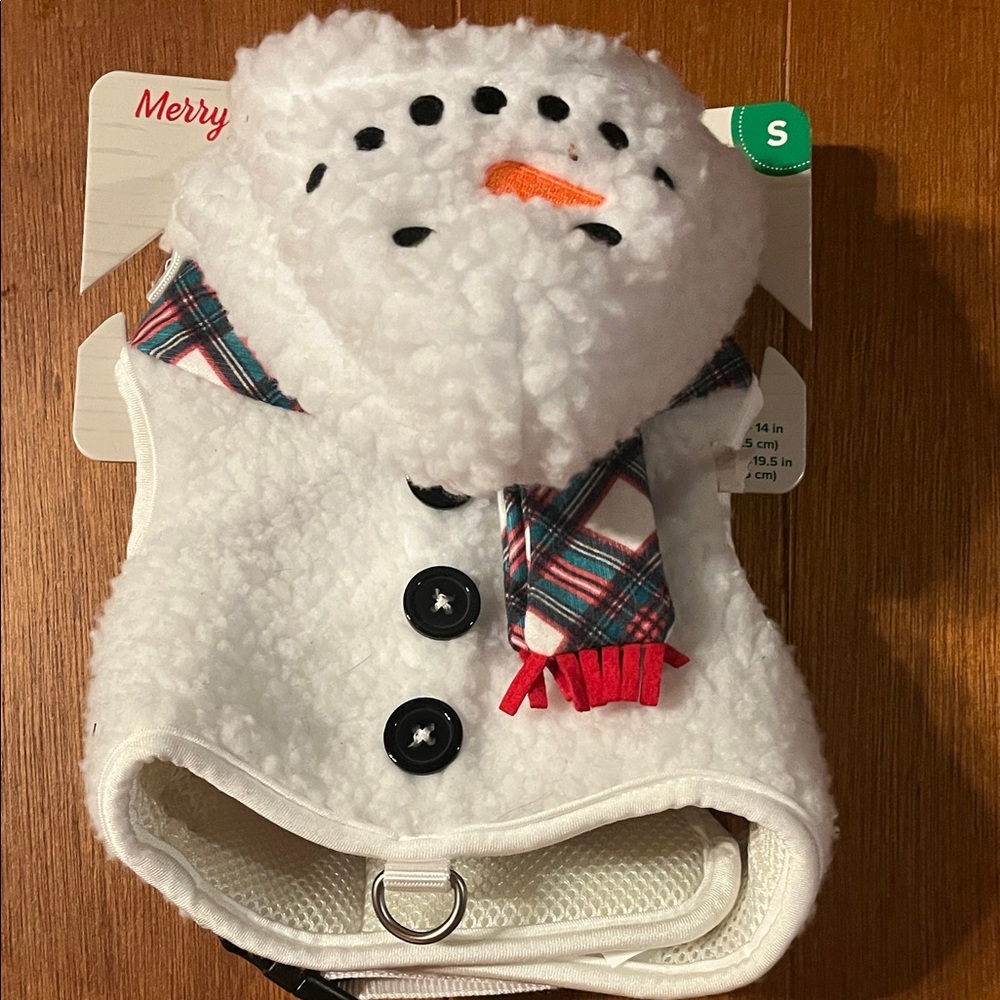 New Holiday Costume Harness Snowman